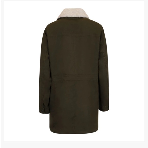 Steve Madden Women's Canvas Parka Jacket - Picture 3 of 6